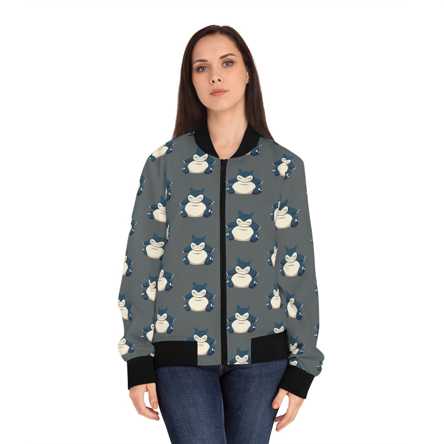 Chillax Women's Bomber Jacket (AOP)