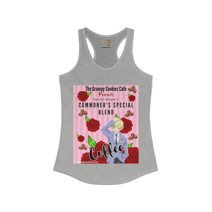 Tamaki-Senpai's Commoner's Special Coffee Women's Ideal Racerback Tank