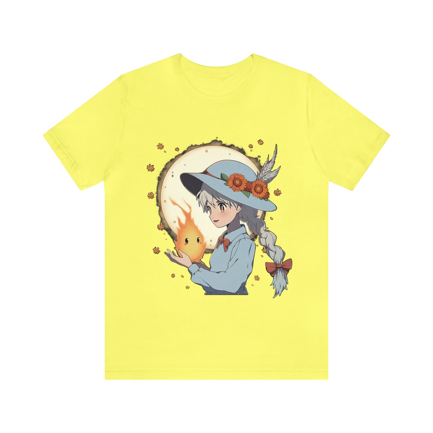 Howl's Moving Castle Jersey Short Sleeve Tee