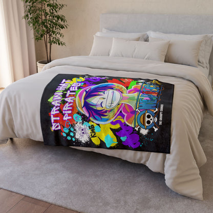 One Piece - Color Explosion Luffy Polyester Blanket