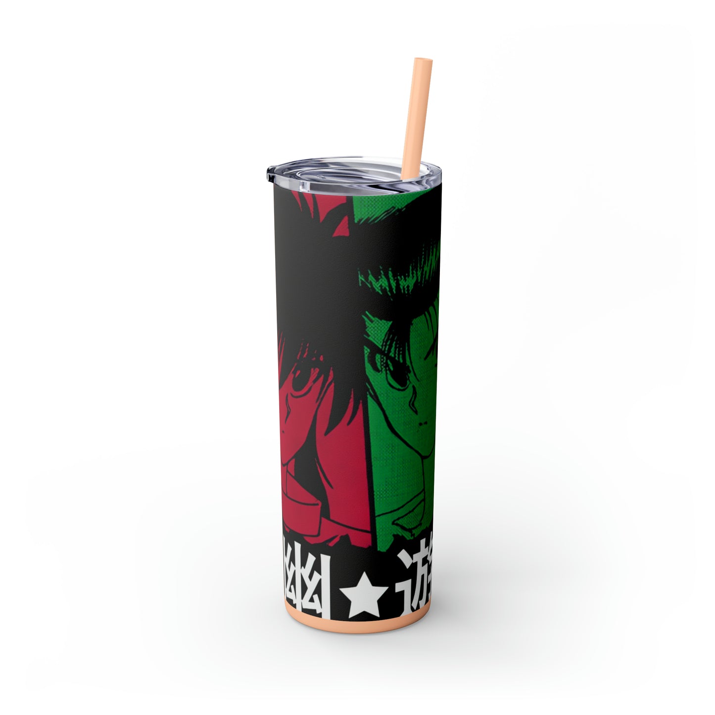 Yu Yu Hakusho Skinny Tumbler with Straw, 20oz