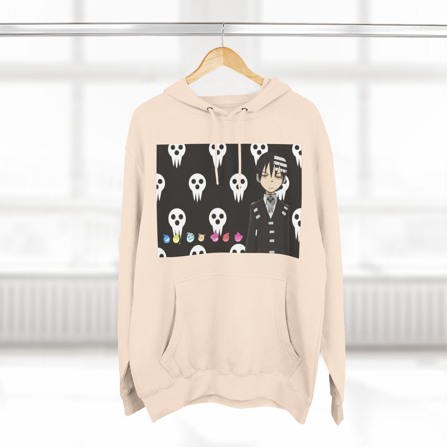 Soul Eater - Death The Kid Is Over It Graphic Fleece Hoodie