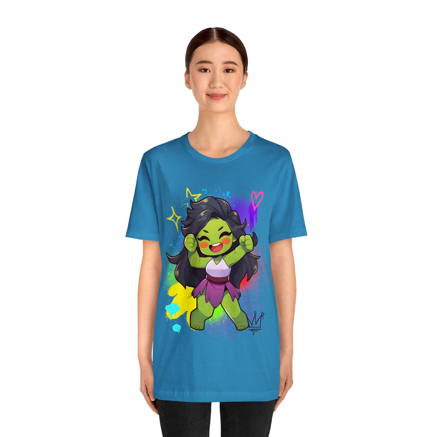 She Hulk Jersey Short Sleeve Tee