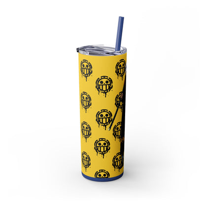 One Piece - I Heart Surgeons Tumbler with Straw, 20oz