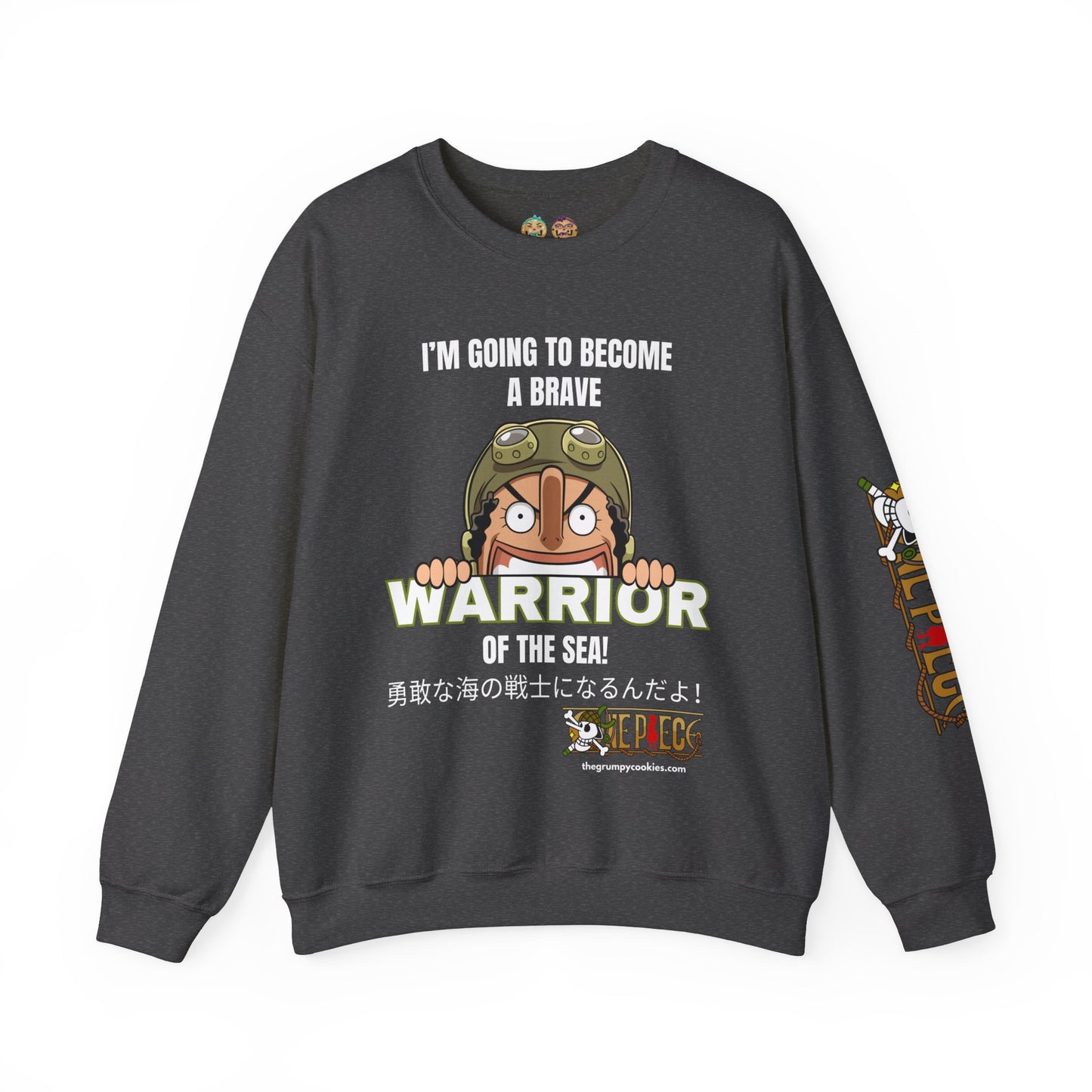 Brave Warrior of the Sea Unisex Heavy Blend™ Crewneck Sweatshirt