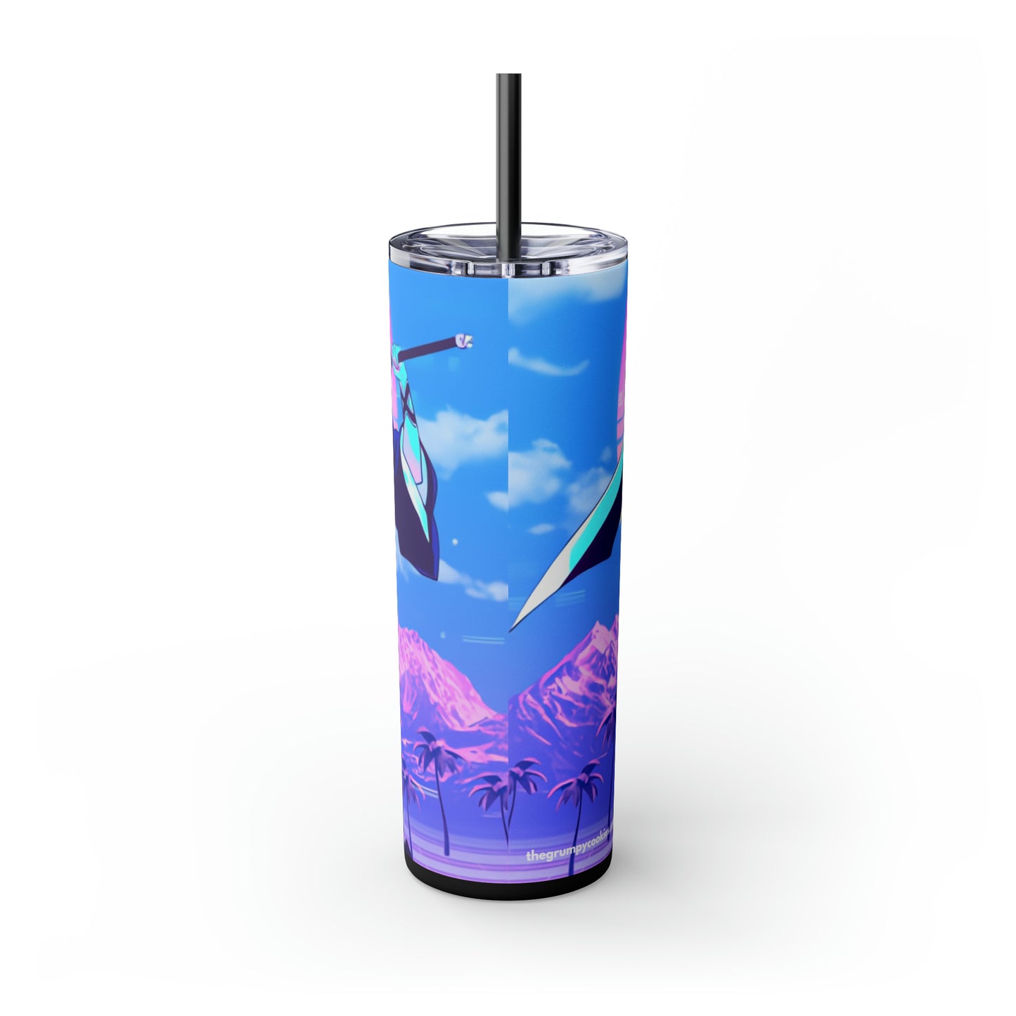 Ichigo Skinny Tumbler with Straw, 20oz