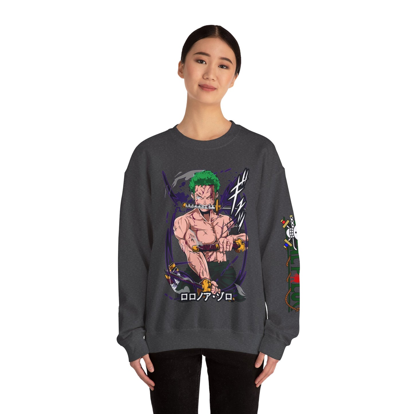 Zoro Unisex Heavy Blend™ Crewneck Sweatshirt