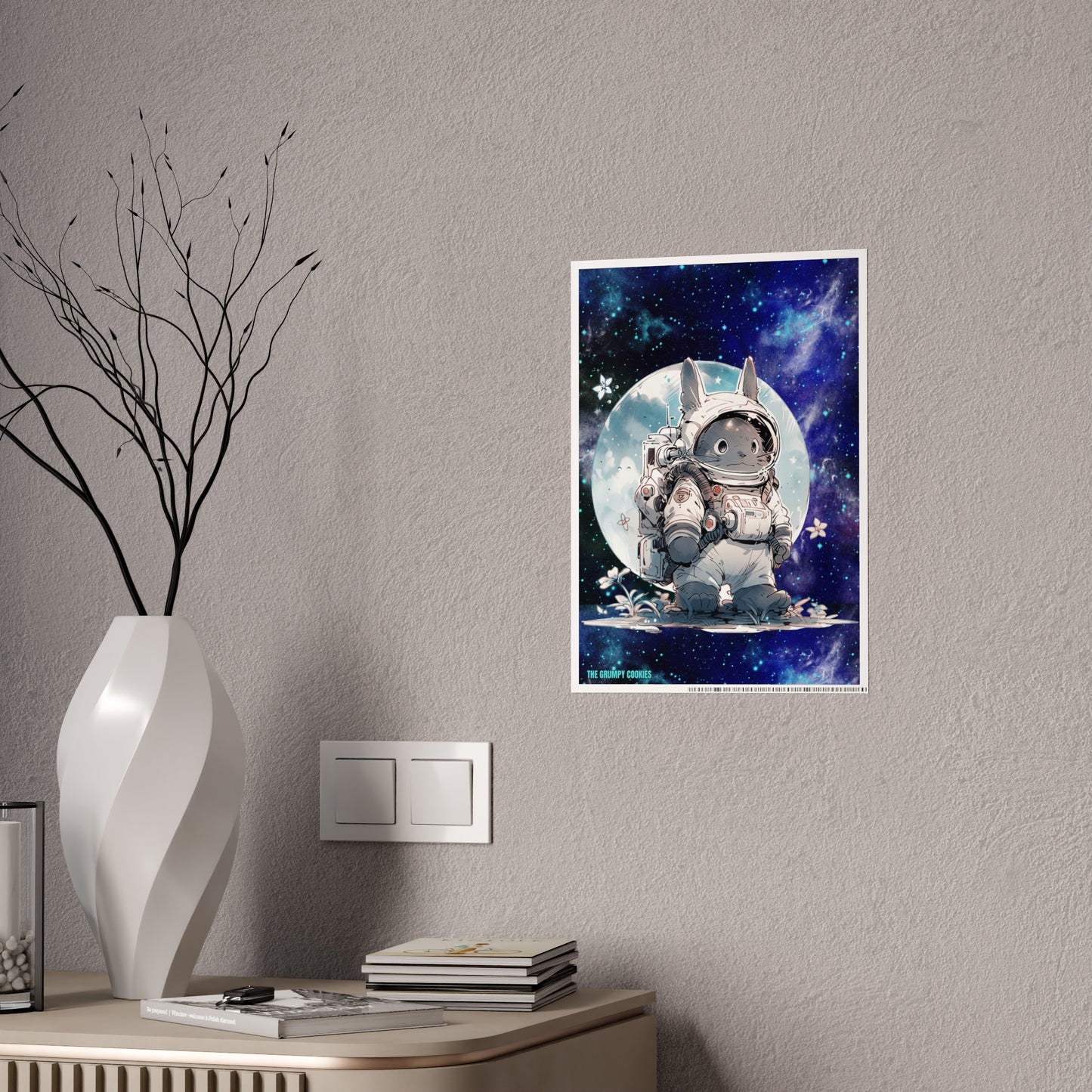 Studio Ghibli - My Neighbor Totoro - Totoro in Space  Art Print