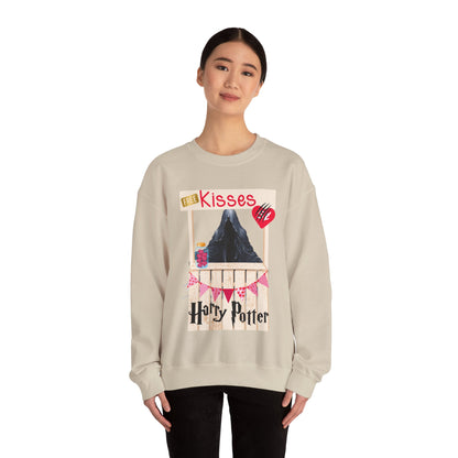 Free Kisses Unisex Heavy Blend™ Crewneck Sweatshirt