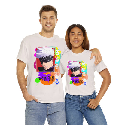 Gojo's Side Smile Unisex Heavy Cotton Tee