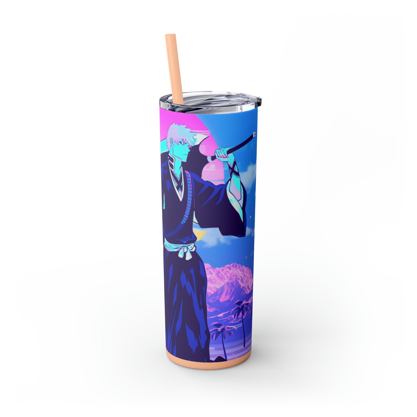 Ichigo Skinny Tumbler with Straw, 20oz