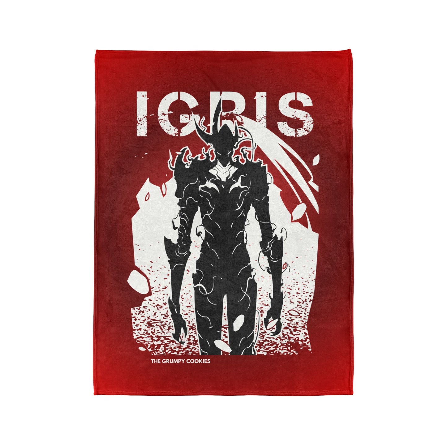 Solo Leveling- Igris The Bloodred Polyester Blanket