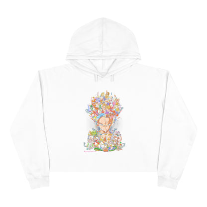 Dragon Ball Z Gohan Crop Hoodie