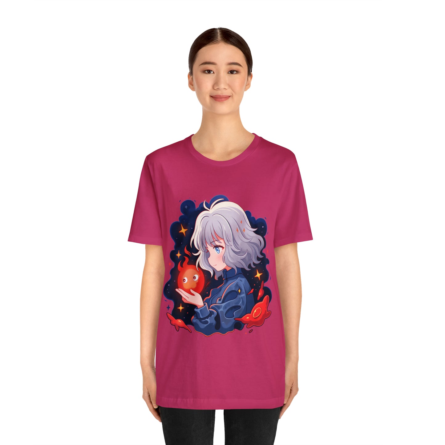 Howl's Moving Castle Jersey Short Sleeve Tee