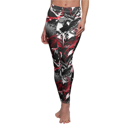 A Boy and His Demons Women's Cut & Sew Casual Leggings (AOP)