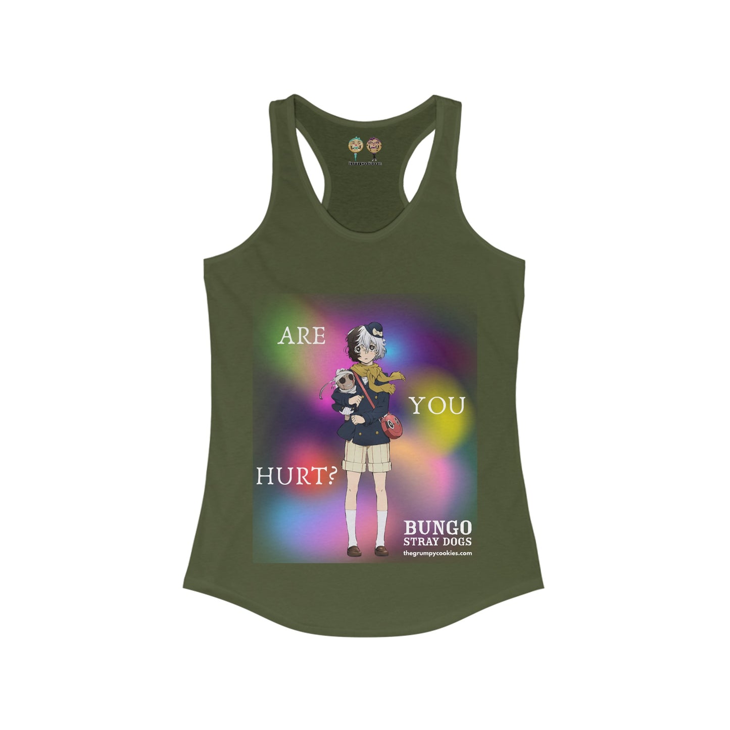 Are You Hurt? Women's Ideal Racerback Tank