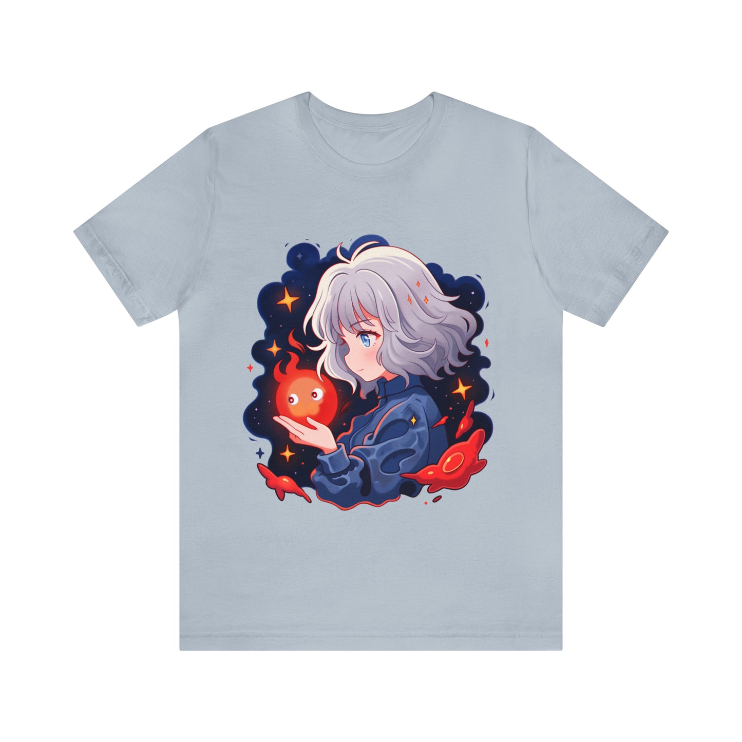 Howl's Moving Castle Jersey Short Sleeve Tee