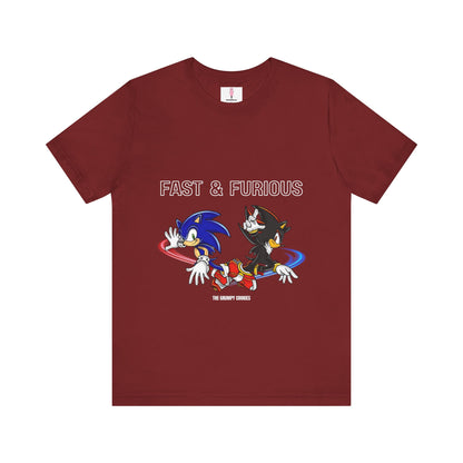 Sonic - Fast & Furious Jersey Short Sleeve Tee