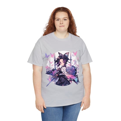 Stained Glass Shinobu Kocho Series Unisex Heavy Cotton Tee