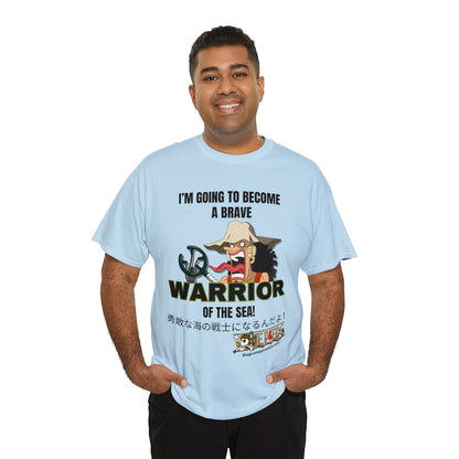 Brave-ish Warrior of the Sea Unisex Heavy Cotton Tee