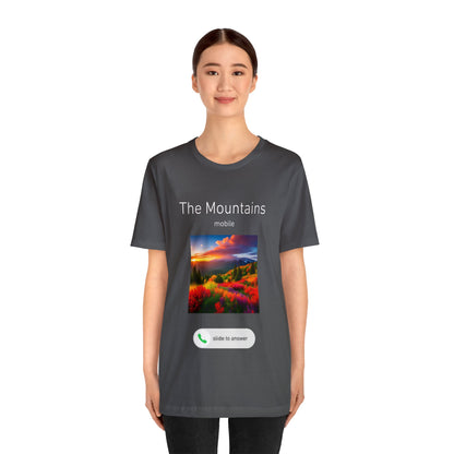 Mountains Calling Short Sleeve Tee