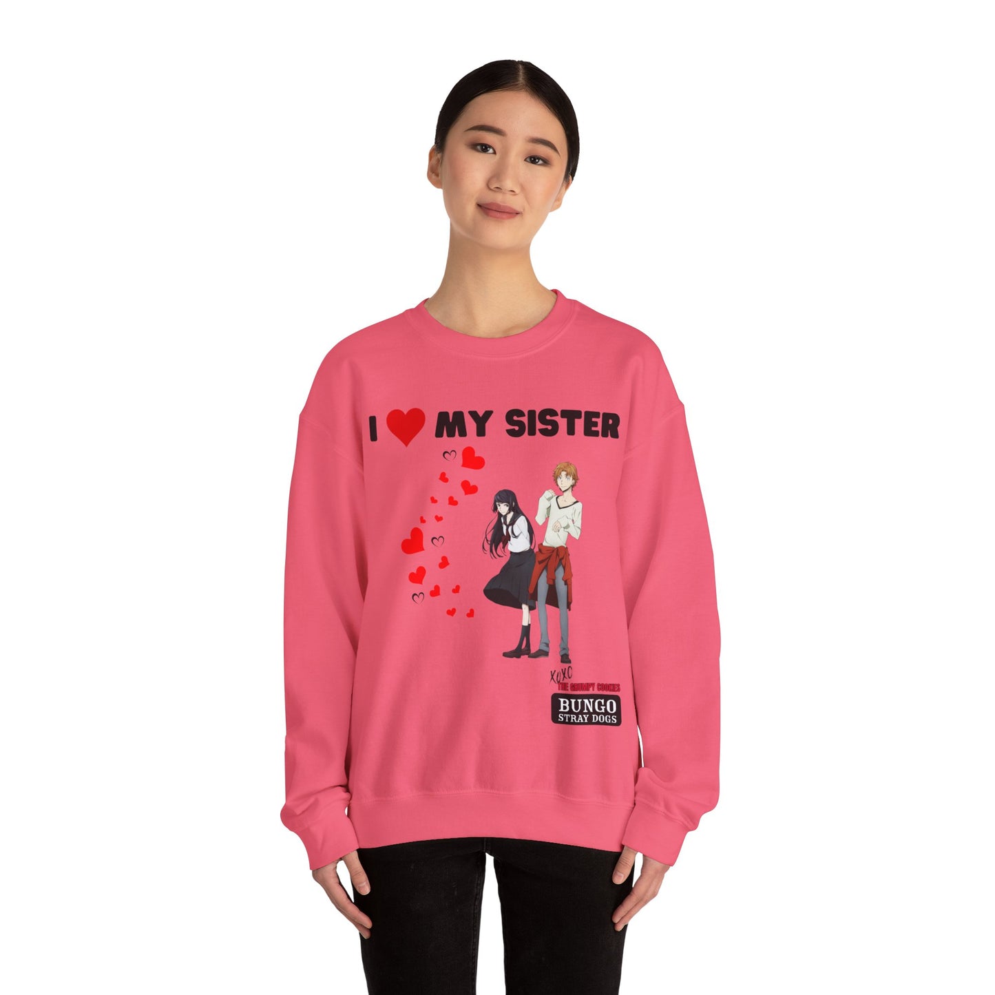 Bungo Stray Dogs - Not Related Unisex Heavy Blend™ Crewneck Sweatshirt