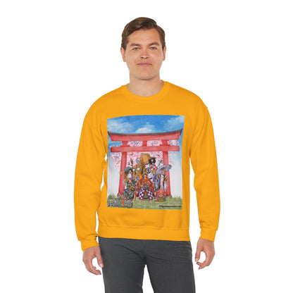 Greetings from Wano Unisex Heavy Blend™ Crewneck Sweatshirt