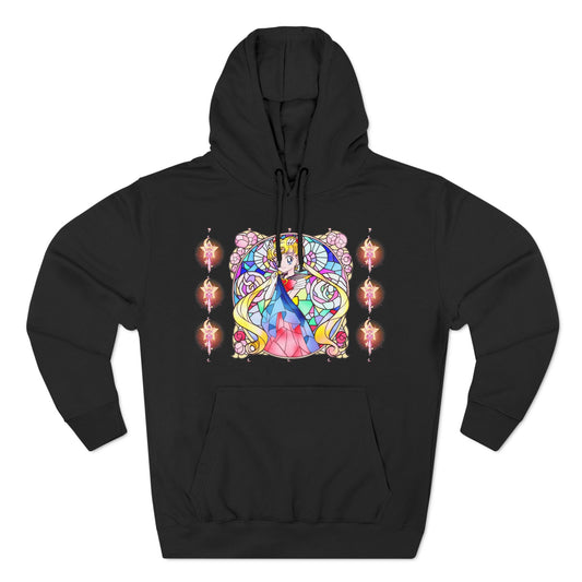 Sailor Moon - Stained Glass Sailor Power Pullover Hoodie