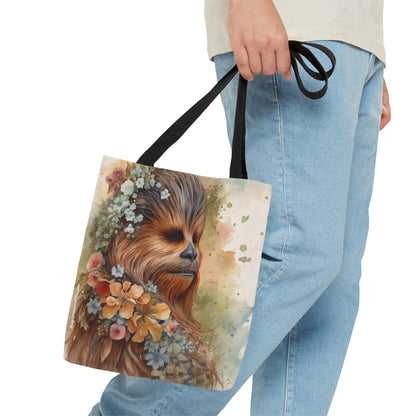 Romantic Chewbacca Tote Bag