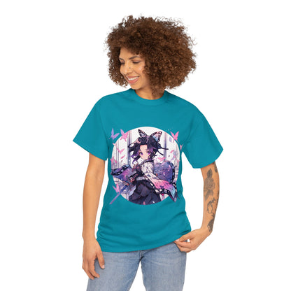 Stained Glass Shinobu Kocho Series Unisex Heavy Cotton Tee