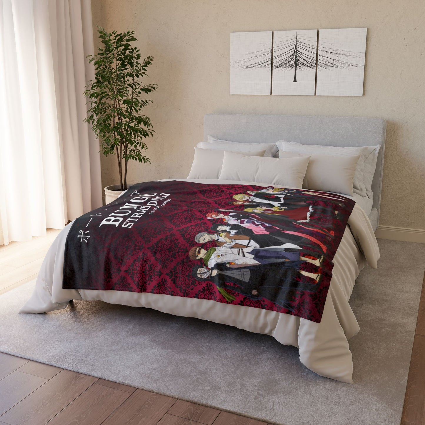 Bungo Stray Dogs- Port Mafia Polyester Blanket