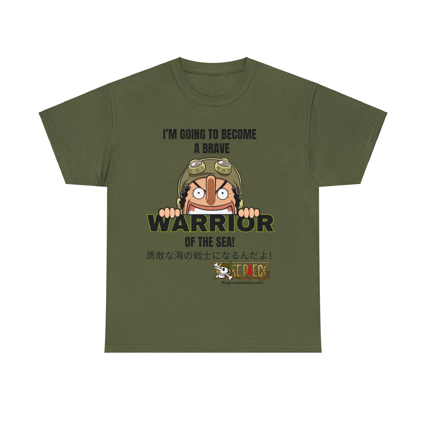 Brave Warrior of the Sea Unisex Heavy Cotton Tee