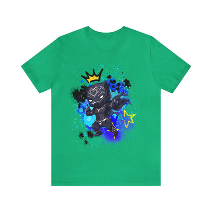 Black Panther Jersey Short Sleeve Tee