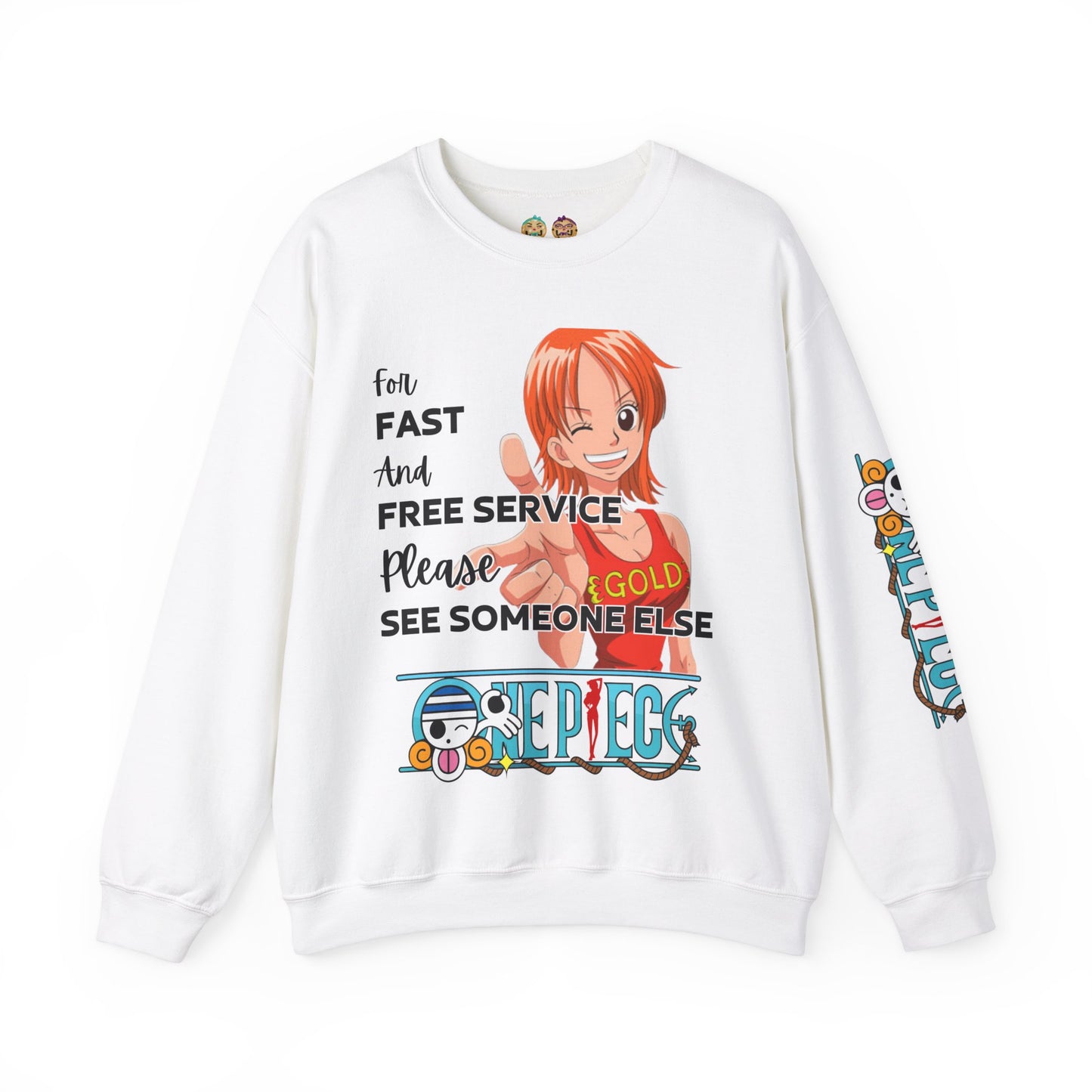 Fast and Free Service Unisex Heavy Blend™ Crewneck Sweatshirt