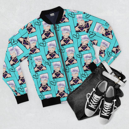 Jujutsu Kaisen - Gojo Loves You Men's Bomber Jacket