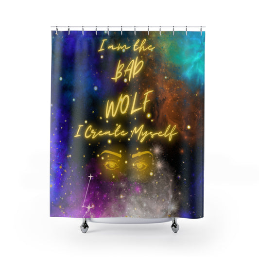 Bad Wolf Shower Curtain