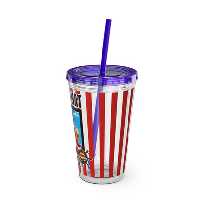 One Piece- Captain Luffy Sunsplash Tumbler with Straw, 16oz