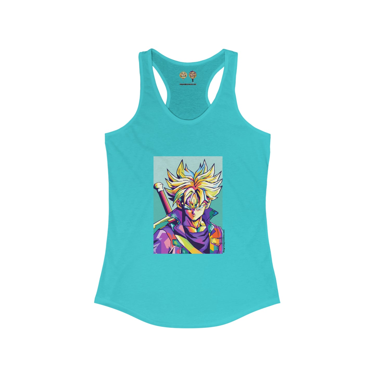 Technicolor Trunks Women's Ideal Racerback Tank