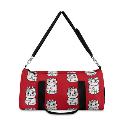 Tangled Reindeer Kitty Duffle Bag