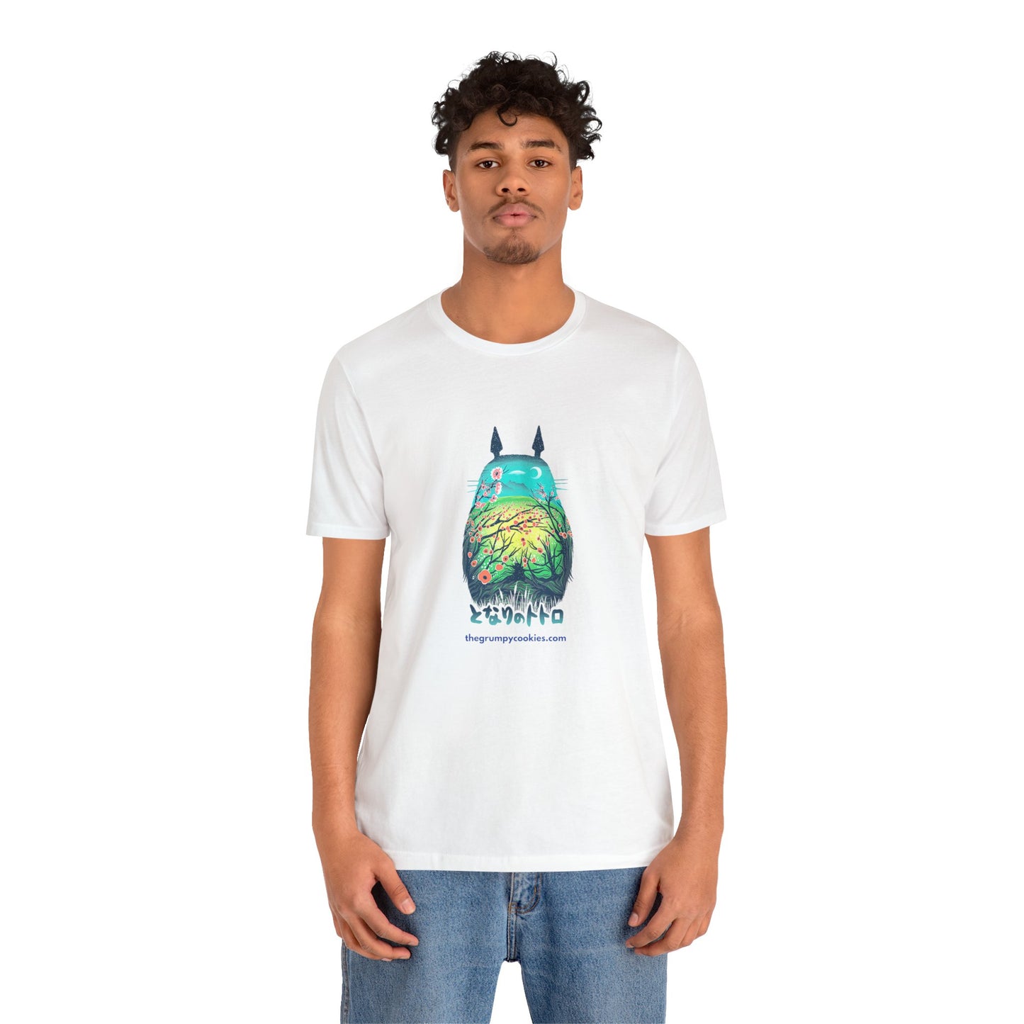 Totoro Garden Unisex Jersey Short Sleeve Tee