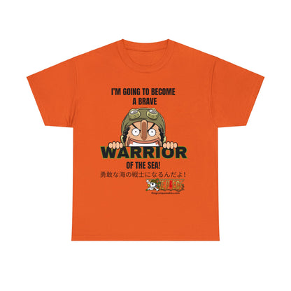 Brave Warrior of the Sea Unisex Heavy Cotton Tee