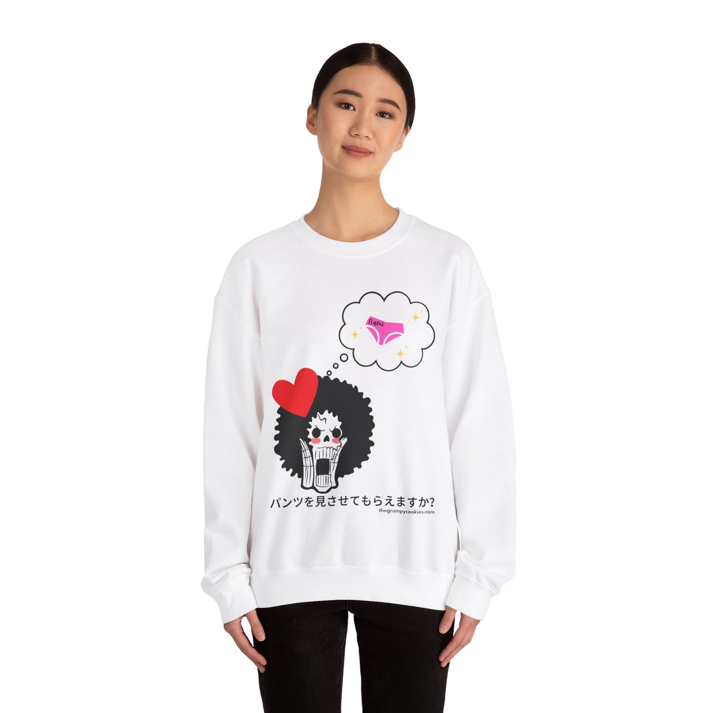 Pervy Gentleman Brook Unisex Heavy Blend™ Crewneck Sweatshirt