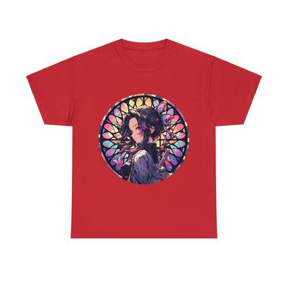 Stained Glass Shinobu Kocho Series Unisex Heavy Cotton Tee