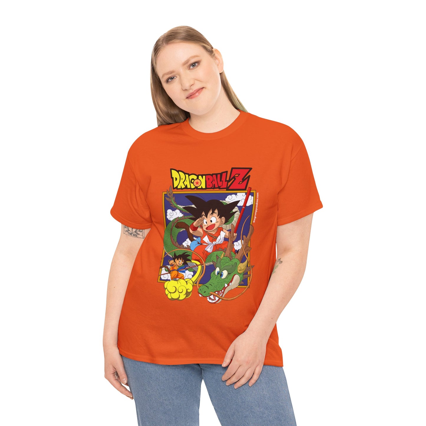 Old School DBZ Unisex Heavy Cotton Tee