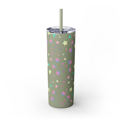 One Piece - Chopper Loves Cotton Candy Skinny Tumbler with Straw, 20oz