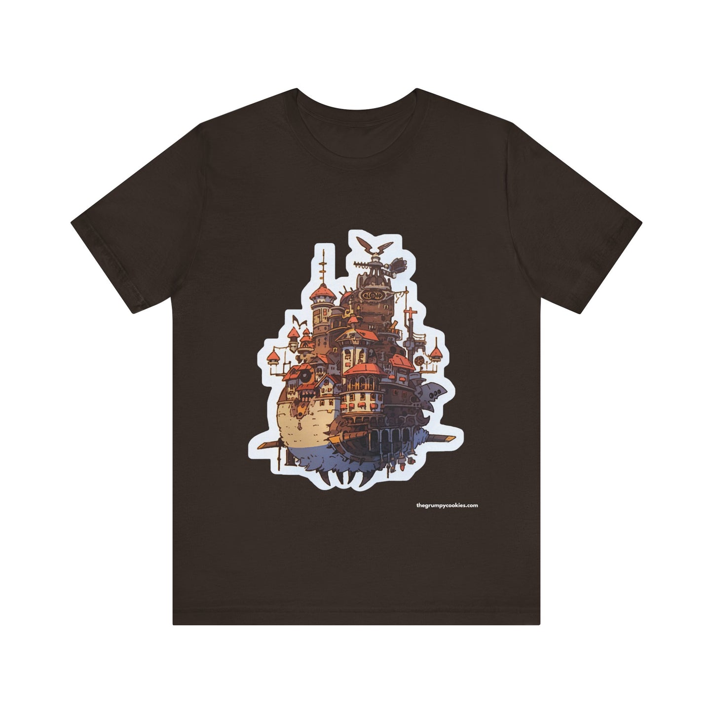 Howl's Moving Castle Jersey Short Sleeve Tee