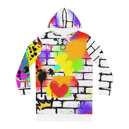 Graffiti Women's Hoodie Dress