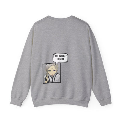 Bungo Stray Dogs - Not Related Unisex Heavy Blend™ Crewneck Sweatshirt