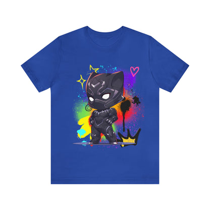 Black Panther Jersey Short Sleeve Tee