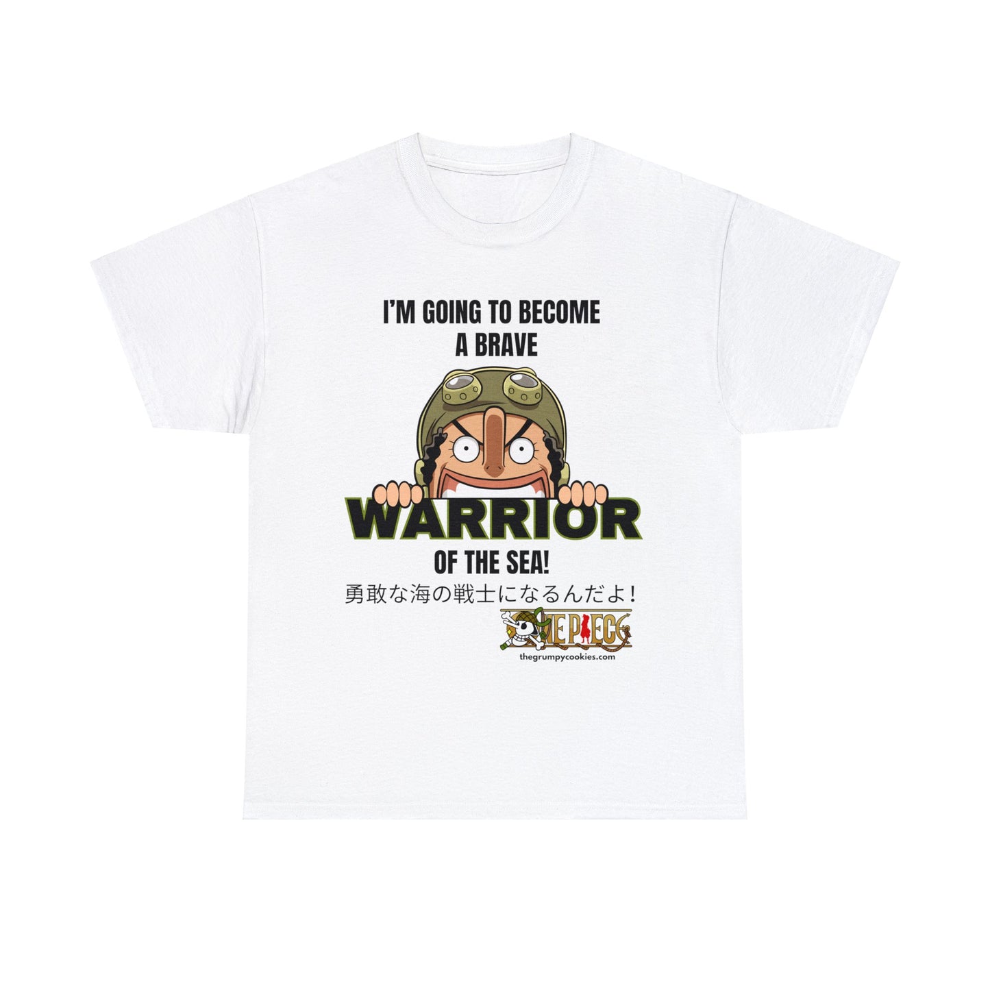 Brave Warrior of the Sea Unisex Heavy Cotton Tee